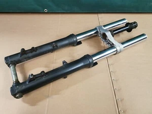 Complete Front Suspension Forks Yoke Spindle Aprilia Caponord ETV 1000 2003 - Picture 1 of 14