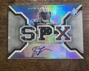 2007 Upper Deck SPX Rookie Autograph Jersey Auto /25 Dwayne Jarrett RPA SSP RC - Picture 1 of 2