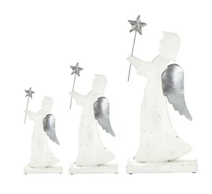 Engel mit Stern - Weihnachtsengel Weihnachtsdeko heilig Weihnachtsfest - Bild 1 von 11