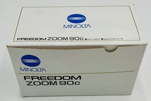 Minolta Freedom Zoom Objektiv 90c QD 35 mm Film Point & Shoot Kamera 38–90 mm - Bild 1 von 2