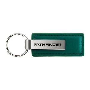 Nissan Pathfinder Rectangular Leather Key chain - Picture 1 of 10