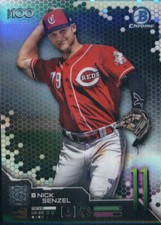 2019 Bowman Scouts Top 100 #BTP-11 Nick Senzel Reds