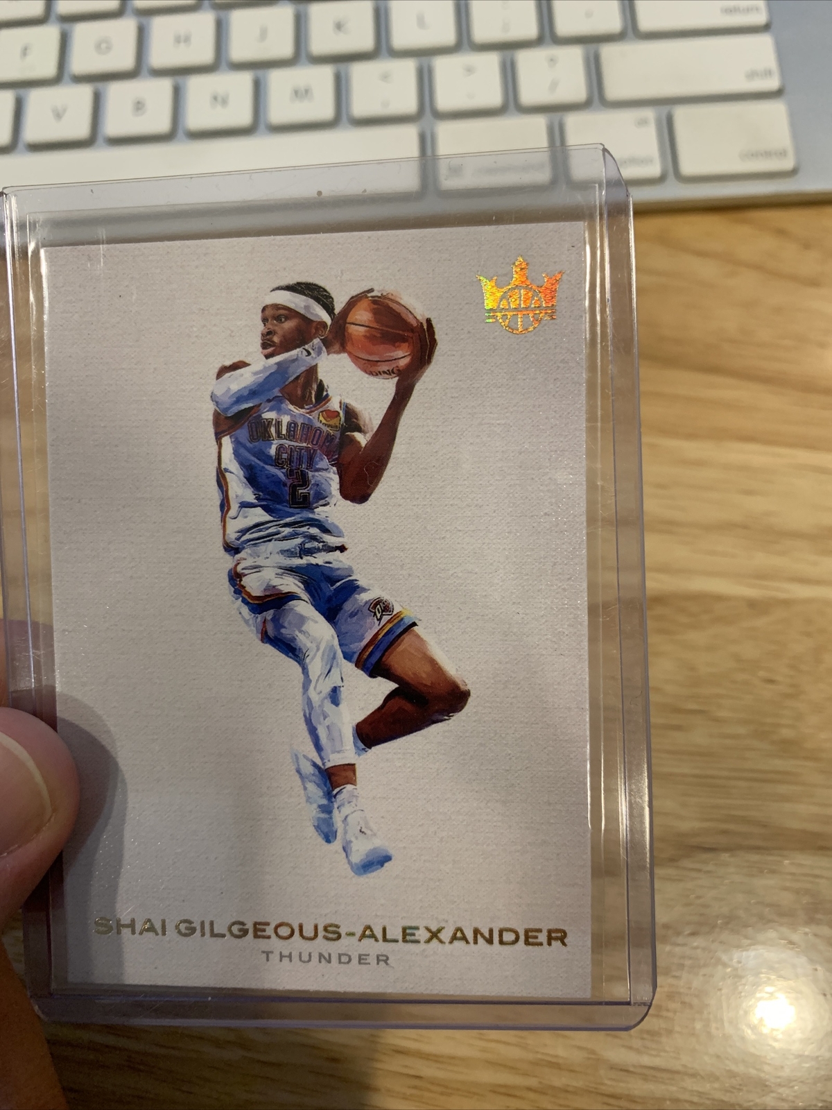 Shai Gilgeous Alexander! 2020 Panini Court Kings! Blank Slate! Case Hit!
