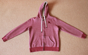 Women's Saltrock Zip Thru Hoodie Dark Pink UK Size 10