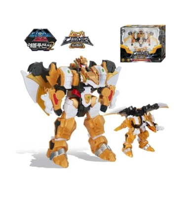 Dino Core Evolution 2 Mega D_Fighter DRAGON Transformer Robot Change Mode Toy - Image 1 of 4