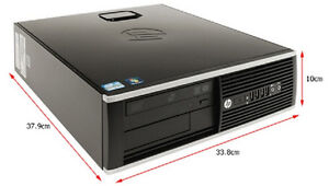 HP Elite Business Class Computer Win 10 Pro 32Bit I5 Quad Core Desktop PC 120SSD
