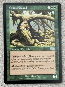 MTG Cradle Guard URZA'S SAGA NM GREEN UNCOMMON Magic the Gathering - Picture 1 of 1