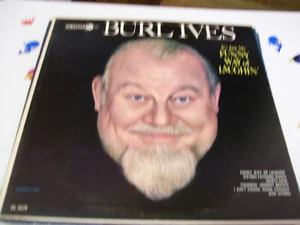 BURL IVES-IT'S JUST MY FUNNY WAY OF LAUGHIN'-LP-NM-DECCA BLACK-MICROGROOVE - Picture 1 of 2