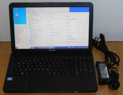 15,6" Notebook Toshiba Satellite Pro C850 i5-3230M 250GB SSD 8GB Win 10 DVDRW - Bild 1 von 4