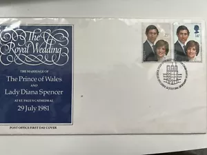 304 - First Day Cover Of The Marriage Of Prince Charles and lady Diana - Picture 1 of 3