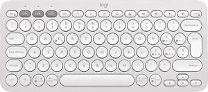 Logitech Pebble Keys 2 K380S Bluetooth Keyboard - White - AZERTY - France - Bild 1 von 1