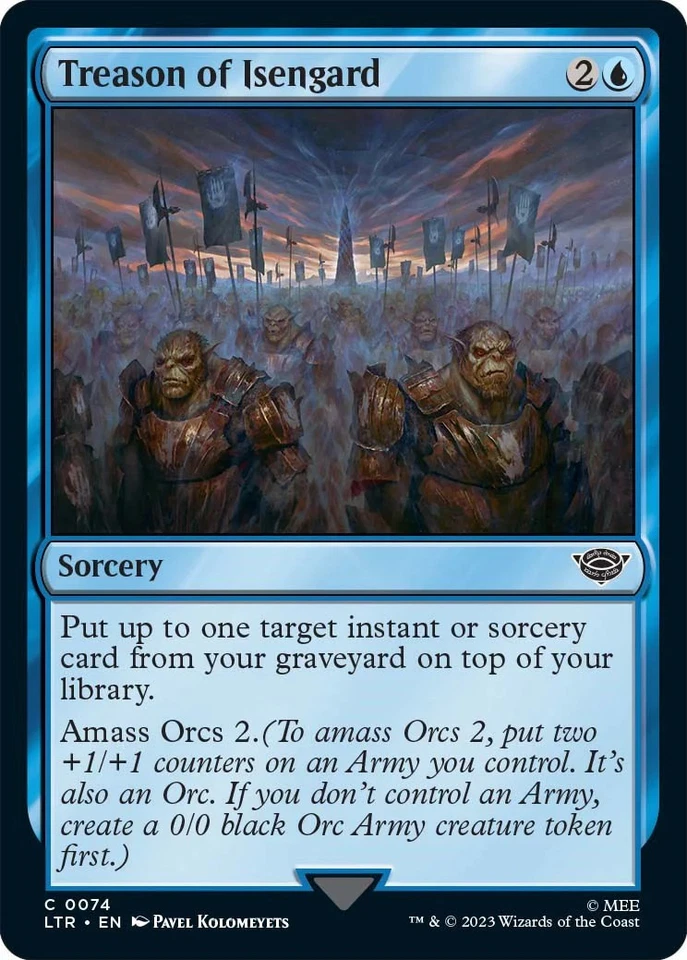 Treason of Isengard - 74 / English / Lightly Played - Image 1 of 1