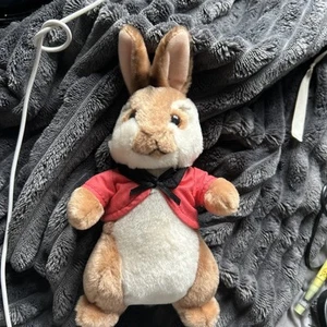 Peter Rabbit Flopsy Soft Toy 14” Plush 2018 Bunny Cuddly Stuffed Animal TY BNWOT - Picture 1 of 6