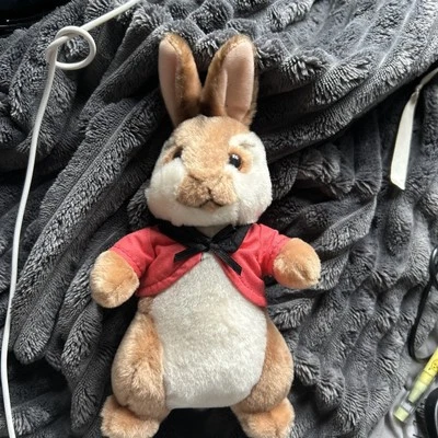 Peter Rabbit Flopsy Soft Toy 14” Plush 2018 Bunny Cuddly Stuffed Animal TY BNWOT - Image 1 of 4