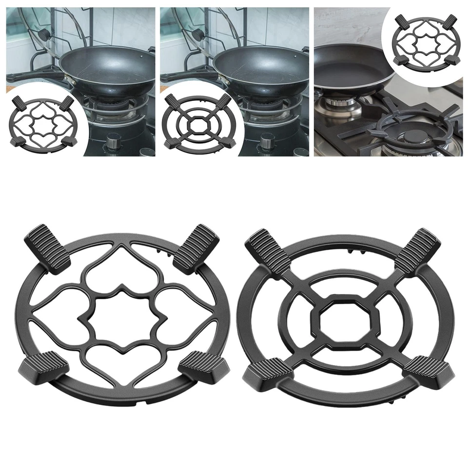 Cast Iron Wok Support Ring Stovetop Stand for Gas Hob - Image 1 of 1