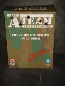 THE A-TEAM ULTIMATE COLLECTION DVD BOX SET - COMPLETE SERIES ON 27 DISCS - MINT - Picture 1 of 6