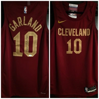 Darius Garland Signed Cleveland Cavaliers Nike NBA Swingman Jersey JSA Authentic - Image 1 of 4