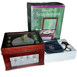 Musical Bell Symphonium Original Classics Music Box Animated Carousel 16 Disks - Picture 1 of 9