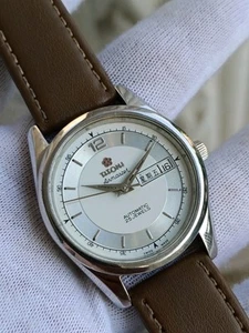 Vintage Titoni Airmaster 35mm Automatic Men's Watch Swiss Made - Picture 1 of 22