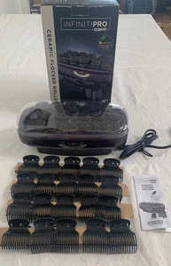 Rizadores calientes Conair Infiniti Pro CHV27RX 20 rodillos flocados de cerámica y 20 clips - Imagen 1 de 9