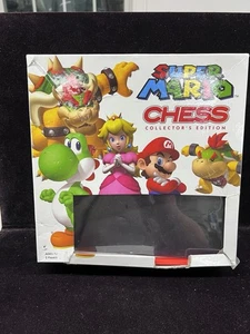 Super Mario Bros Nintendo 2010 Chess Set With Board & All Pieces - Read Desc - Picture 1 of 9