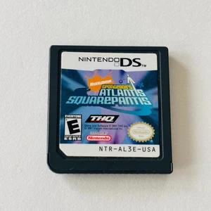 SpongeBob's Atlantis SquarePantis (Nintendo DS, 2007) Cartridge Only Tested - Picture 1 of 2