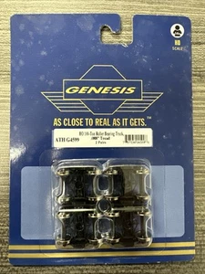 Athearn Genesis HO ATHG4599 100-Ton Roller Bearing Trucks .088" - 2 pairs NIP! - Picture 1 of 4