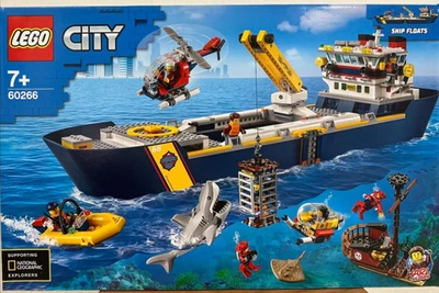 LEGO 60266 City Sea Expedition Undersea Exploration Ship 745pcs Ages for 7+ - Image 1 of 4