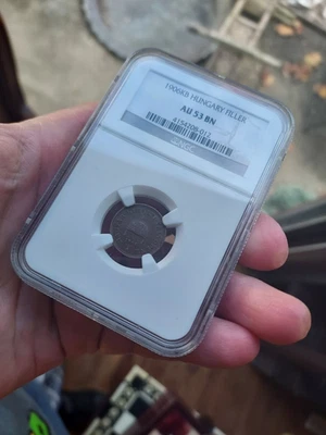 1906 HUNGARY FILLER  VERY RARE XF GRADED NGC - Image 1 of 2