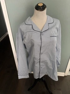 Vermont Country Store Men's Pajama Set in 100% Cotton Light Blue, Size XL NWOT - Picture 1 of 8