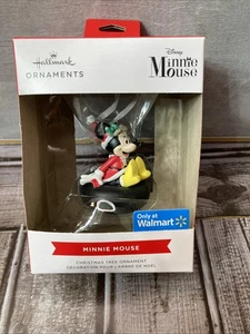 sello caja roja adorno navidad minnie mouse exclusivo de walmart - Imagen 1 de 4