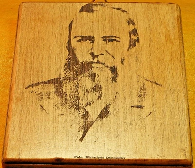 Pirografia Laser: Fëdor Dostoevskij uno dei più grandi romanzieri e pensatori - Immagine 1 di 4