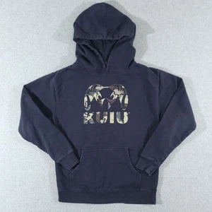 Kuiu Sweatshirt Youth L Dark Blue Long Sleeve Pullover Ram Hunting Sweater - Picture 1 of 7
