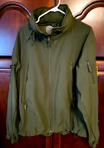 Chaqueta CONDOR 602 Summit Para Hombre Verde Ejército XL Carcasa Suave Táctica Capucha Oculta - Imagen 1 de 9