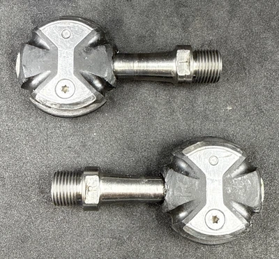 Pedales NEGROS Speedplay ZERO Titanio Ti Husillo Sin Clip BUEN USADO Foto 1 de 4