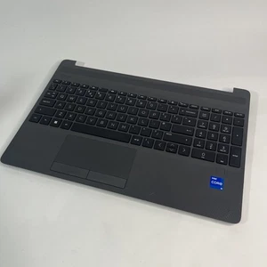 Original schwarze HP 250 G9 Handauflage, Tastatur, Lautsprecher & USB-Board. AP2H8000EA0 - Bild 1 von 11