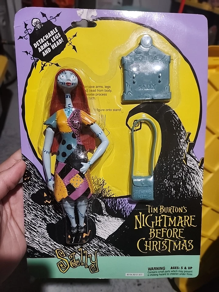 1993 Tim Burtons Hasbro Nightmare Before Christmas Sally Figure