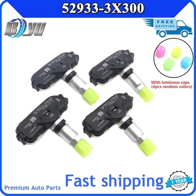  52933-3X300 4 piezas nuevo TPMS SENSOR DE PRESIÓN DE NEUMÁTICOS para Hyundai Elantra 2010-2014  Foto 1 de 4