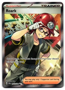 Roark 242/182 - Ultra Rare Paradox Rift Pokemon TCG Holo 2023 - NM Card - Picture 1 of 2