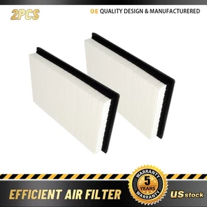 2x Filtro de aire del motor para Chevrolet Malibu 2006 2007 2008 Pontiac G6 2005-2010 - Imagen 1 de 6