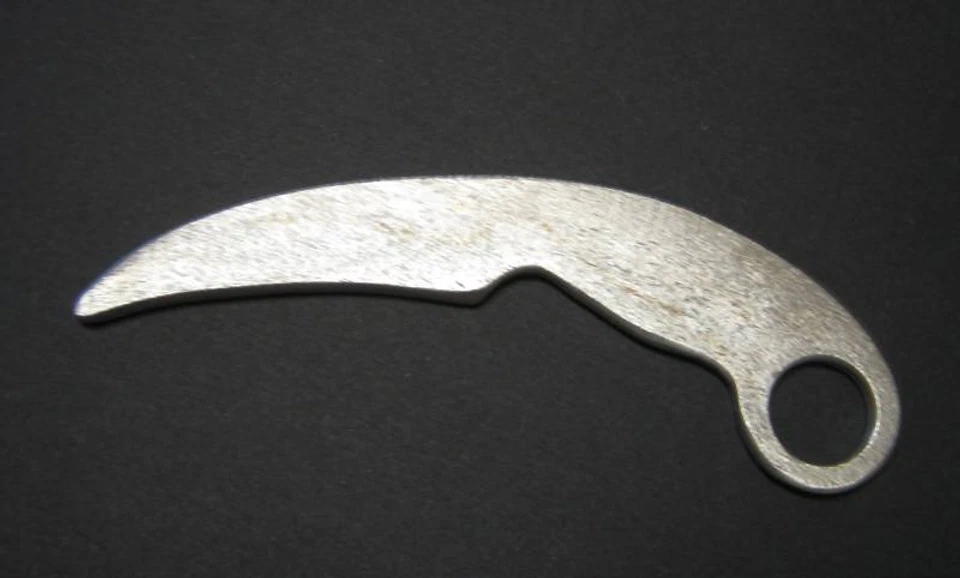 Aluminum Training Knife Karambit Pencak Silat Trainer Knives Dagger Replica - Image 1 of 1