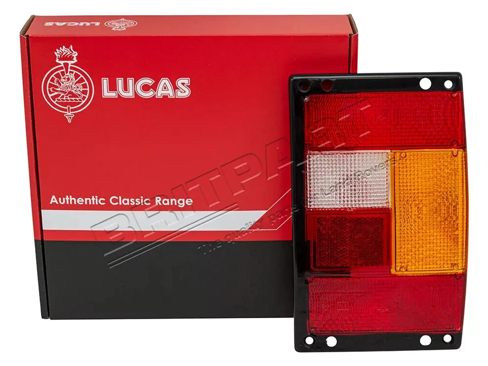 Conjunto de lente de luz trasera clásica Land Rover Range Rover RTC4590 LUCAS nuevo Foto 1 de 1