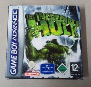 THE INCREDIBLE HULK GAME BOY ADVANCE - OTTIME CONDIZIONI - Imagen 1 de 6