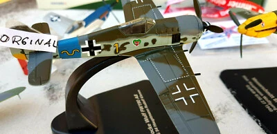 OXFORD METAL / DIECAST Focke Wulf Fw - 190 A8 WW2 Oxford Metall Model 1:72 Avion Aircraft /YakAir