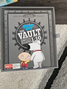 Family Guy – The Vault DVD Boxset Seasons 1-10 - Complete With Postcards - Picture 1 of 9