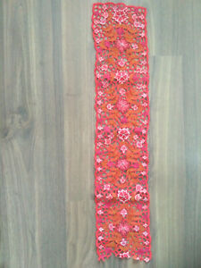Embellishment Lace Border Trim for Indian Sari dhakai jamdani saree, 80 cm x 17