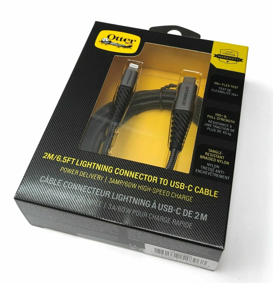 OTTERBOX Rugged Strong USB-C Apple iPhone/iPad 1m/2m - Image 1 of 4