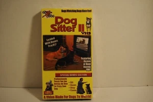 Go Dog, Dog Sitter II, Dogs watching video, Dog video, Sealed VHS tape - Imagen 1 de 4