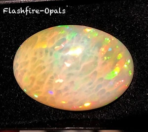 37ct. GEWALTIG! GEM WELO OPAL BRILLIANT ROT-GOLD-GRÜN VIDEO FLASHFIRE-OPALS - Bild 1 von 5