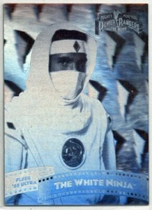 Mighty Morphin Power Rangers - The White Ninja - Hologram card 1 of 12 [Fleer] - Picture 1 of 2